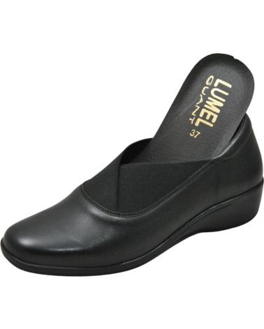Schuhe für Damen LUMEL - SALON CON ELASTICO LATERAL PLANTILLA EXTRAIBLE SU BLACK 2738
