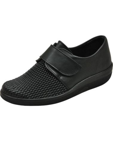 Schuhe für Damen LUMEL - ZAPATO CIERRE POR CONTACTO PALA ELASTICA PLANTILL BLACK STRETCH 2738