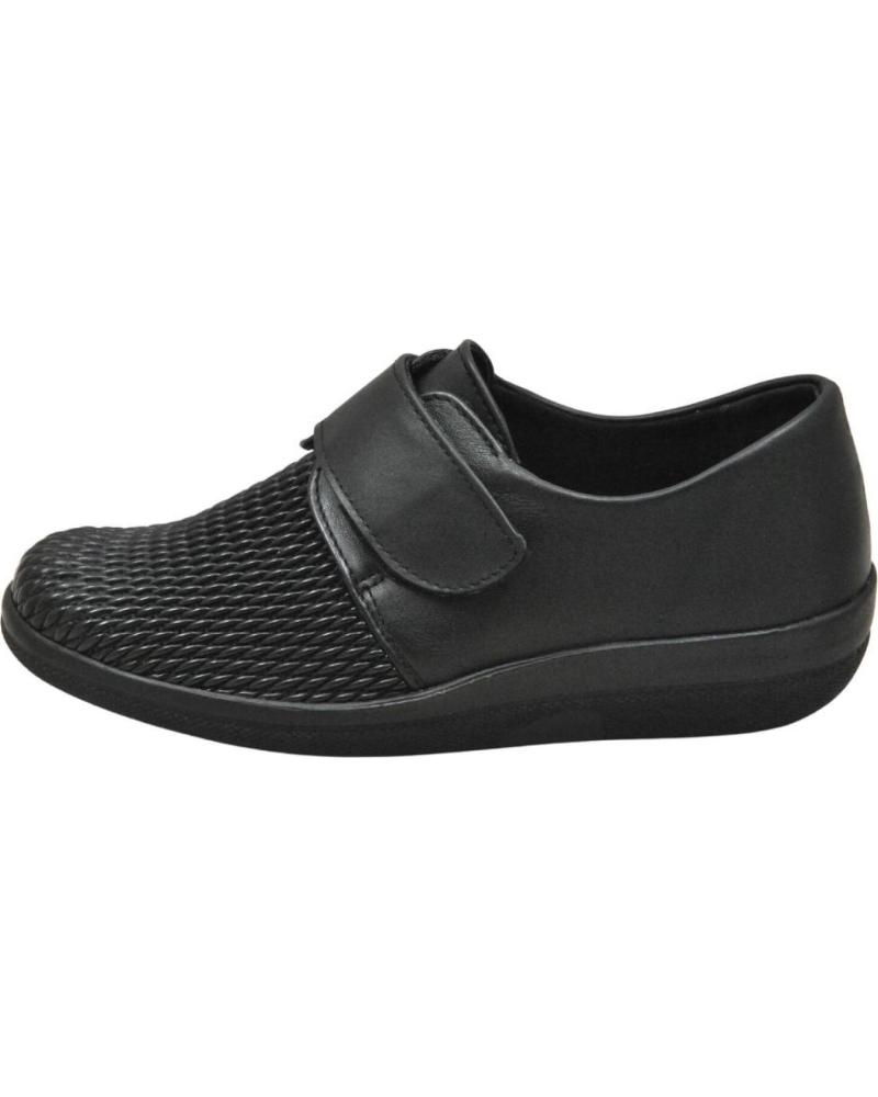 Schuhe für Damen LUMEL - ZAPATO CIERRE POR CONTACTO PALA ELASTICA PLANTILL BLACK STRETCH 2738