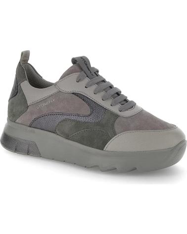 Esportes  de Mulher STONEFLY SPOCK 43 VELOUR-NAPPA LTH 221711 GRIS