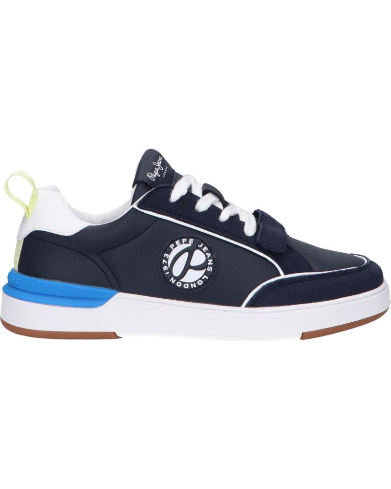 Zapatillas deporte pour Femme et Fille et Garçon PEPE JEANS PBS30524 BAXTER PATCH 595NAVY