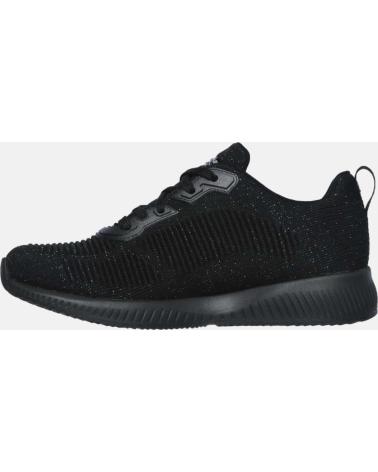 Sportif pour Femme SKECHERS ZAPATILLAS BOBS SQUAD BLACK