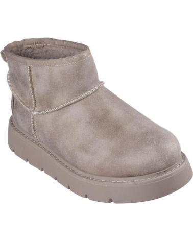 Botins de Mulher SKECHERS BOTINES PLANOS KEEPSAKES LITE MUJER TAUPE MARRóN