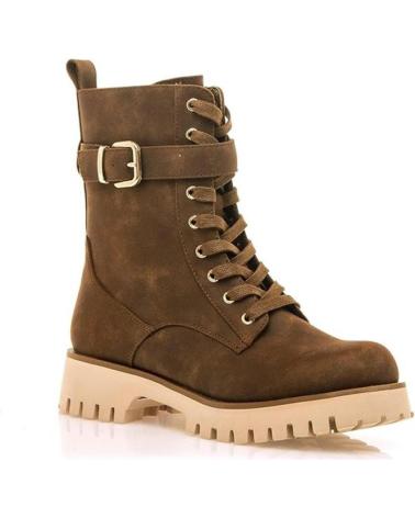 Stiefel für Damen MTNG BOTINES PLANOS MUSTANG 59469 MUJER CUERO MARRóN