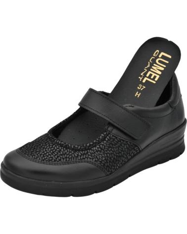 Woman shoes LUMEL GUANT CALIFORNIA STYLE MADE - MERCEDITAS PARA PLANTIL BLACK METAL 1215