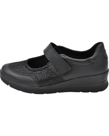 Zapatos de Mujer LUMEL GUANT CALIFORNIA STYLE MADE - MERCEDITAS PARA PLANTIL BLACK METAL 1215