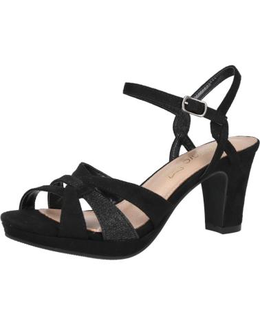 Sandales pour Femme PRESTIGIO C-511 SANDALIAS DE TACON PARA MUJER NEGRO