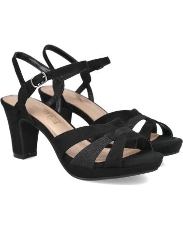 Sandales pour Femme PRESTIGIO C-511 SANDALIAS DE TACON PARA MUJER NEGRO