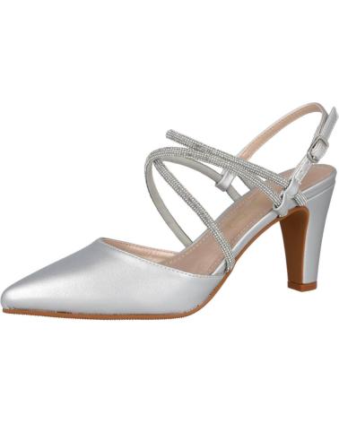 Sandálias de Mulher PRESTIGIO C-526 ZAPATOS DE FIESTA PARA MUJER PLATA