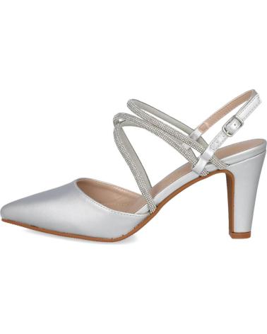 Sapatos de salto de Mulher PRESTIGIO C-526 ZAPATOS DE FIESTA PARA MUJER PLATA