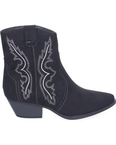 Stivaletti per Donna PUNTOSALAO BOTINES ESTILO CAMPERO TACON BAJO PARA MUJER COLOR NEGRO VRA VARIOS COLORES