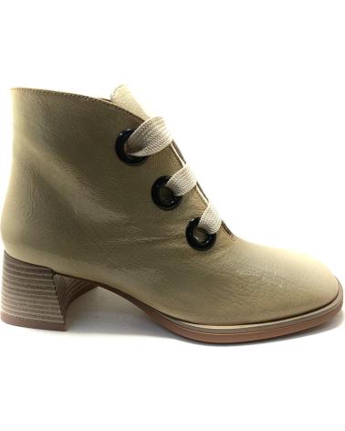 Stivaletti per Donna HISPANITAS HI243635 MILAN BOTINES CON TACON PARA MUJER BEIGE