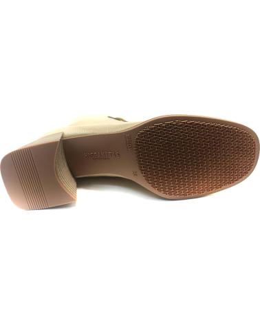 Bottines pour Femme HISPANITAS HI243635 MILAN BOTINES CON TACON PARA MUJER BEIGE