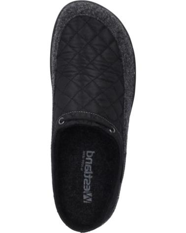 Pantufas de Homem WESTLAND CLERMONT-02 NEGRO
