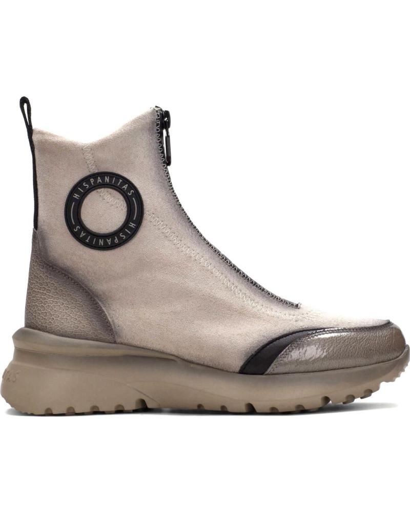 Botines-De-Mujer-HISPANITAS-BOTIN-DE-LICRA-Y-PIEL-CON-CUNA-DE-GOMA-POLINESIA-C007COCOA-COCO-FOREST