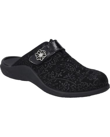 Calzado de casa de Mujer WESTLAND ROUBAIX-01 NEGRO