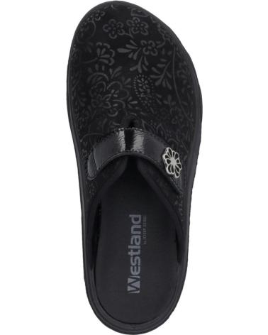 Calzado de casa de Mujer WESTLAND ROUBAIX-01 NEGRO