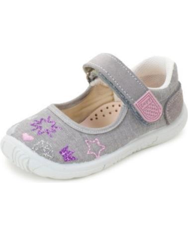 Zapatos de Niña ZAPY BAMBAS Y LONAS GRIS