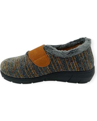 Pantufas de Mulher ROAL ZAPATILLA CASA CERRADA GRIS