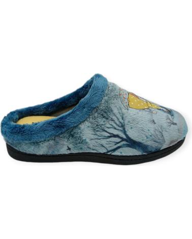 Pantufas de Mulher ROAL 12037 CHICA LLUVIA PLANTILLA EXTRAIBLE VARIOS COLORES AZUL