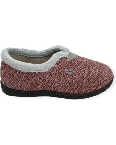 Pantufas de Mulher ROAL ZAPATILLA CASA CERRADA ROJO