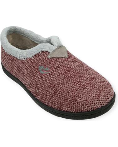 Pantufas de Mulher ROAL ZAPATILLA CASA CERRADA ROJO