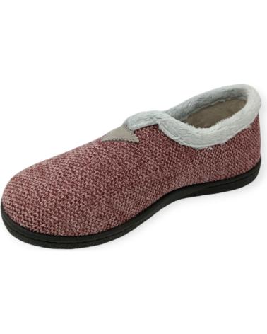 Pantufas de Mulher ROAL ZAPATILLA CASA CERRADA ROJO