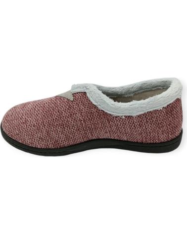 Pantufas de Mulher ROAL ZAPATILLA CASA CERRADA ROJO