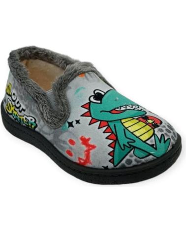 Pantoufles pour Fille et Garçon ROAL ZAPATILLA CASA CERRADA GRIS