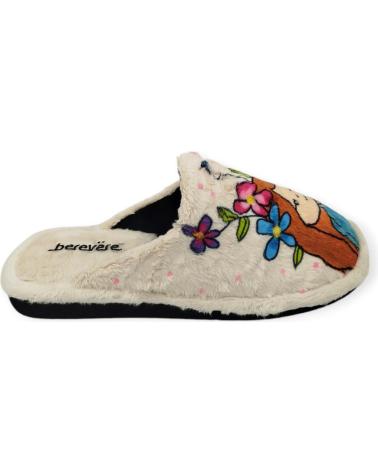 Pantufas de Mulher BEREVERE ZAPATILLA CASA GRIS