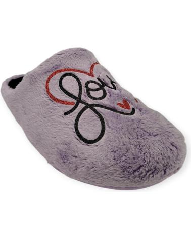 Calzado de casa de Mujer BEREVERE ZAPATILLA CASA MORADO