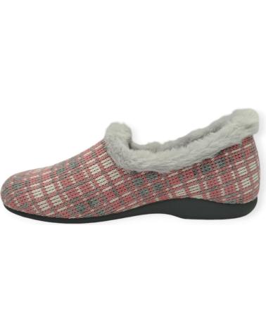 Pantufas de Mulher BEREVERE ZAPATILLA CASA CERRADA BEIGE