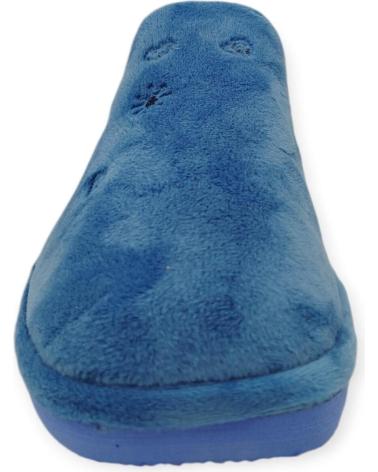Calzado de casa de Mujer BEREVERE ZAPATILLA CASA AZUL