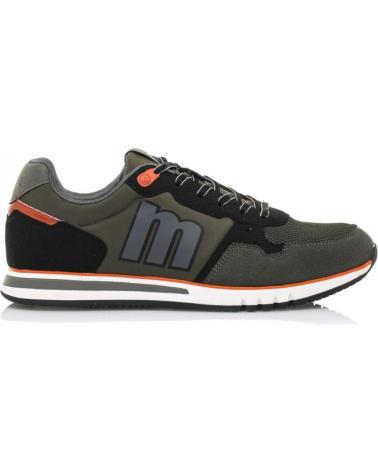 Sportif pour Homme MTNG ZAPATILLA NEGRA Y KAKI MUSTANG 84723 NEGRO