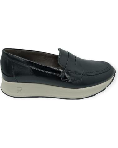 Woman shoes PITILLOS MOCASIN PIEL 10200 NEGRO