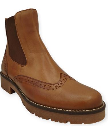 Botines de Mujer PITILLOS BOTIN PIEL 10089 MARRN