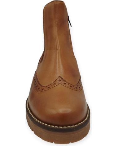 Botines de Mujer PITILLOS BOTIN PIEL 10089 MARRN