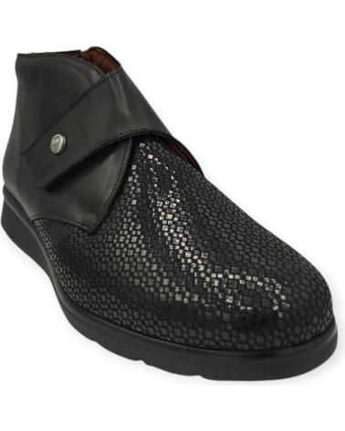 Botines de Mujer PITILLOS BOTIN PIEL 10013 NEGRO
