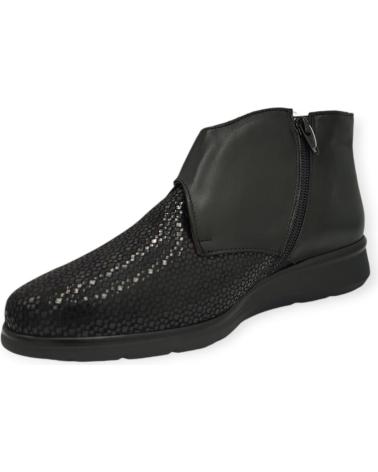 Botines de Mujer PITILLOS BOTIN PIEL 10013 NEGRO