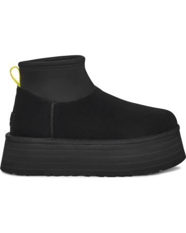 Woman boots ugg 1168170 W CLASSIC MINI DIPPER BLACK
