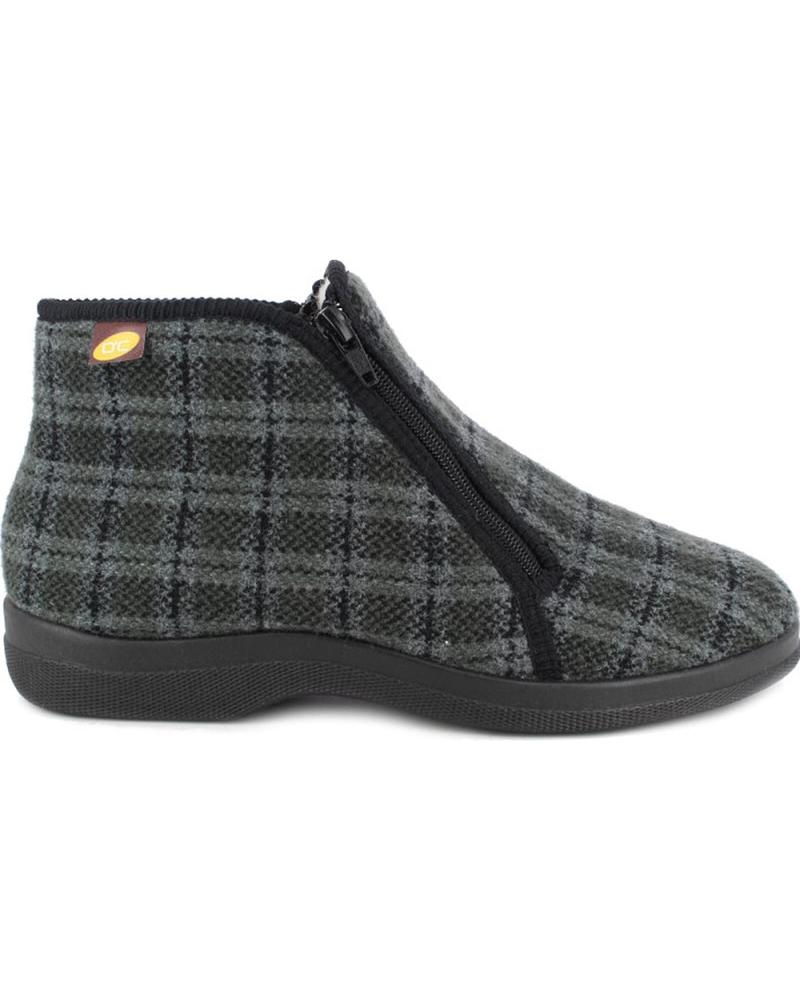 D`CUTILLAS BOTTINE D'INTÉRIEUR À FERMETURE ÉCLAIR MODÈLE 2125 NEGRO