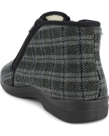 D`CUTILLAS BOTTINE D'INTÉRIEUR À FERMETURE ÉCLAIR MODÈLE 2125 NEGRO