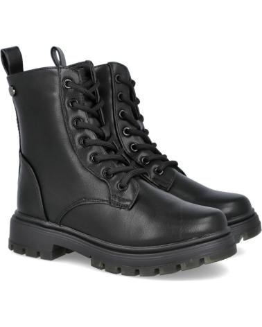 Stivali per Bambina XTI 150990 BOTINES MILITARES DE NINA NEGRO