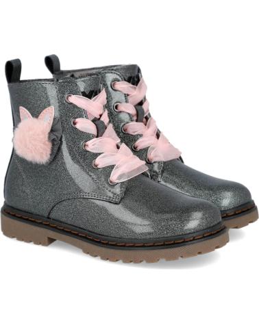 Stivali per Bambina XTI 151091 BOTINES DE CHAROL PARA NINA PLOMO