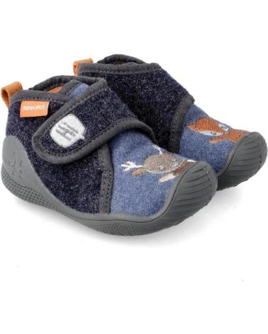 Pantofole per Bambino BIOMECANICS ZAPATILLAS DE CASA AZUL