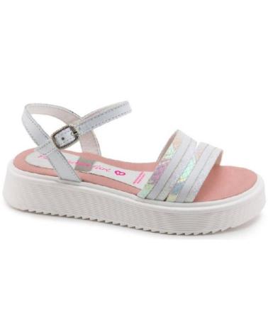 Sandali per Bambina PABLOSKY SANDALIA NINA TIRAS ARCO IRIS OLIMPO BLANCO