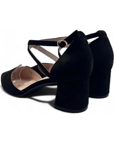 Sandales pour Femme TIMBOS SANDALIA TACON VESTIR DE MUJER 128671 NEGRO