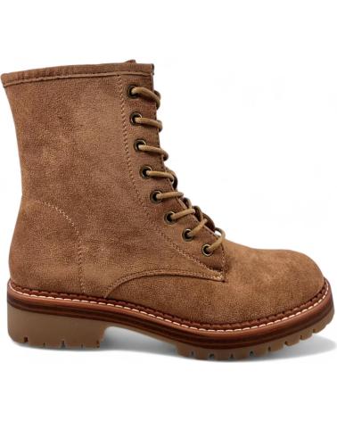 Stivaletti per Donna TIMBOS BOTIN MILITAR DE MUJER MARRON 130747 MARRóN