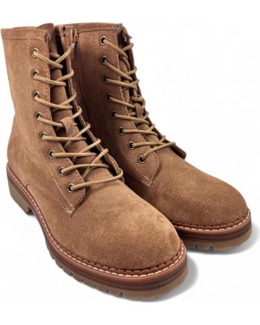 Stivaletti per Donna TIMBOS BOTIN MILITAR DE MUJER MARRON 130747 MARRóN