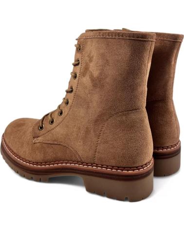 Stivaletti per Donna TIMBOS BOTIN MILITAR DE MUJER MARRON 130747 MARRóN